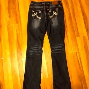 Maurices bootcut jeans. Size 1 longSize 2 long